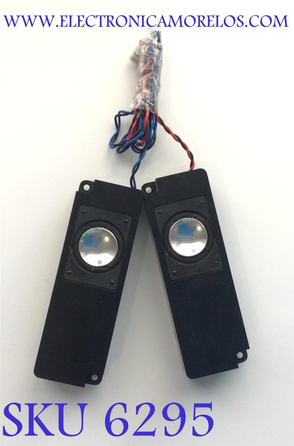 KIT DE BOCINAS ( 2 PZ ) PARA MONITOR 
